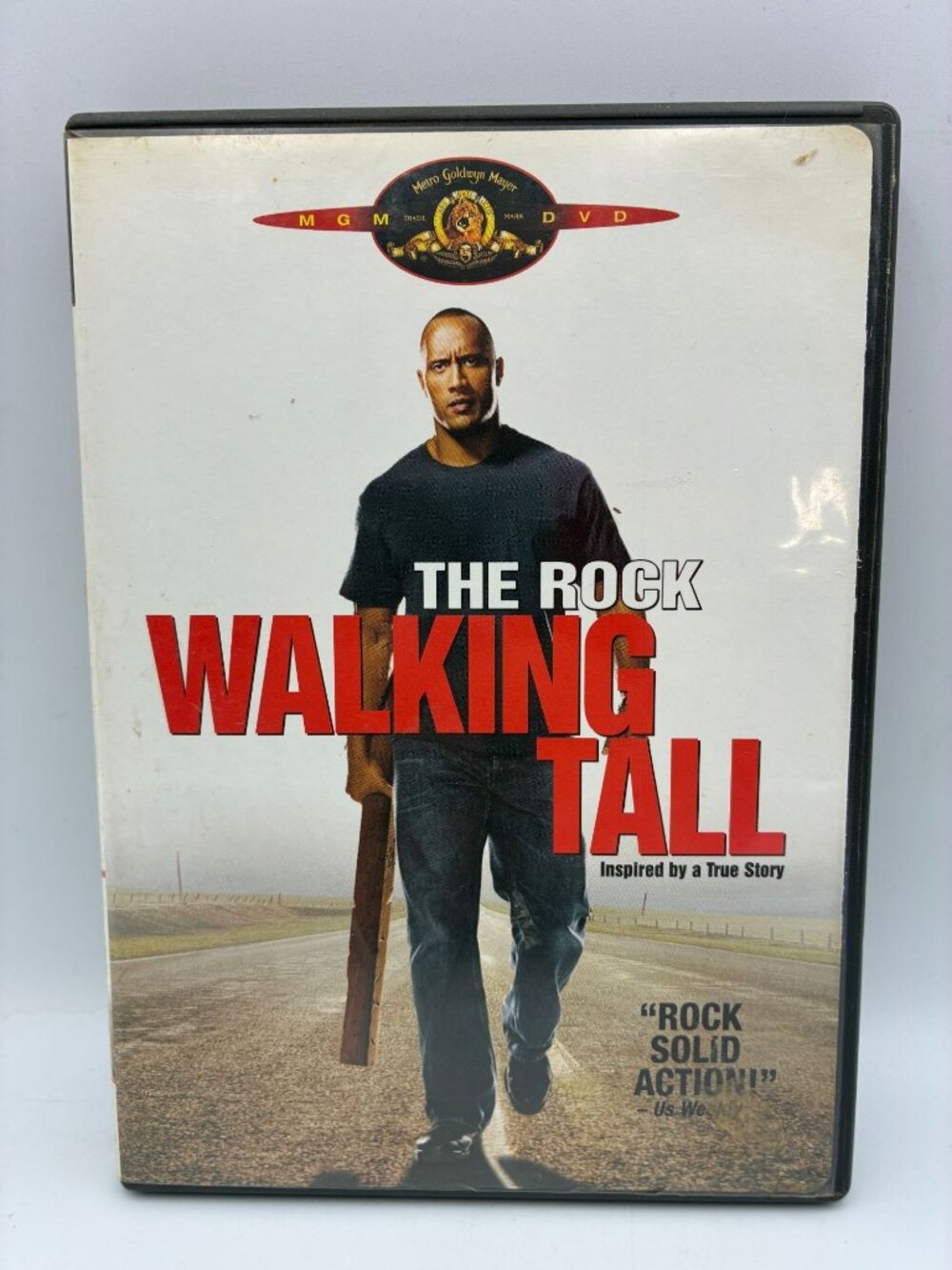 Walking Tall The Rock 2004 DVD MGM Edition PG13 Action Inspired By True Story